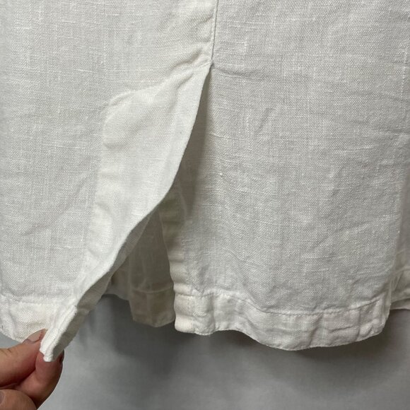 Valerie Stevens Casual Linen Button Up Long Sleeve Collared Shirt Women’s Sz XL - Picture 6 of 8
